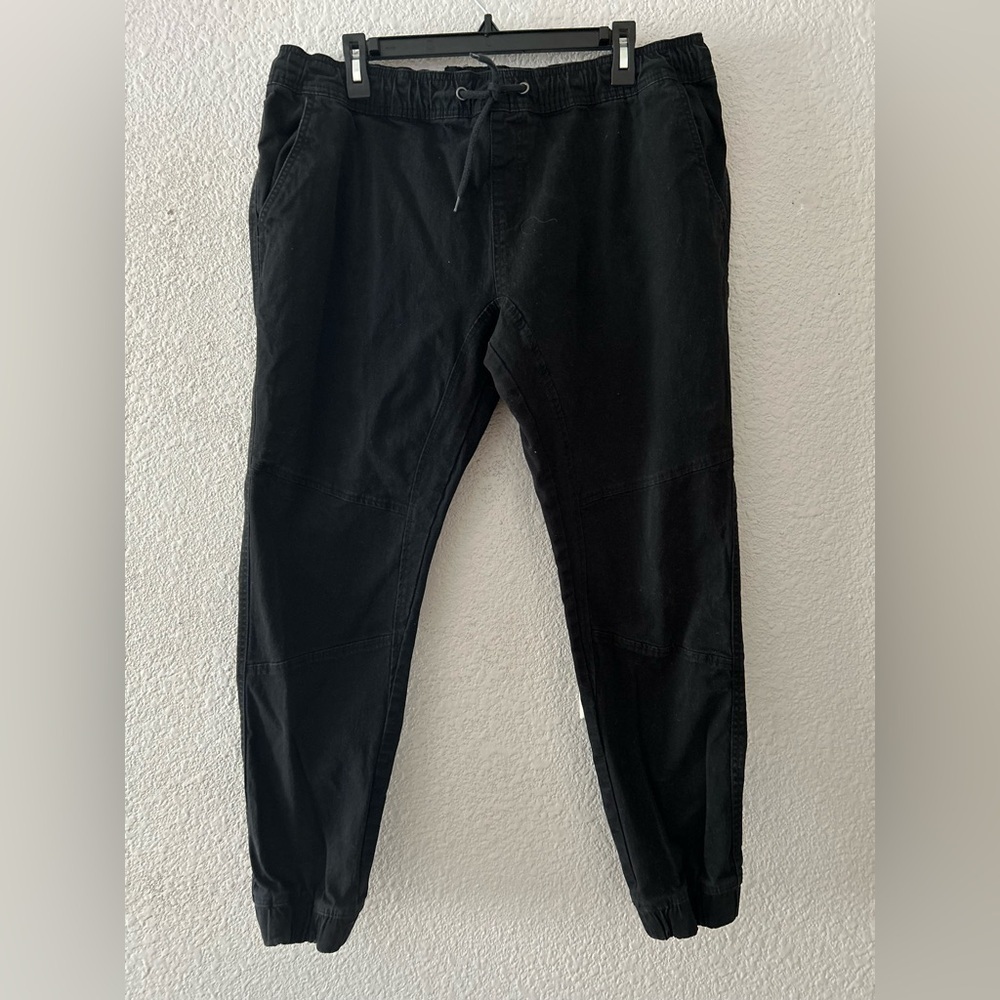 London Fog Black Jogger Pants Size 2X